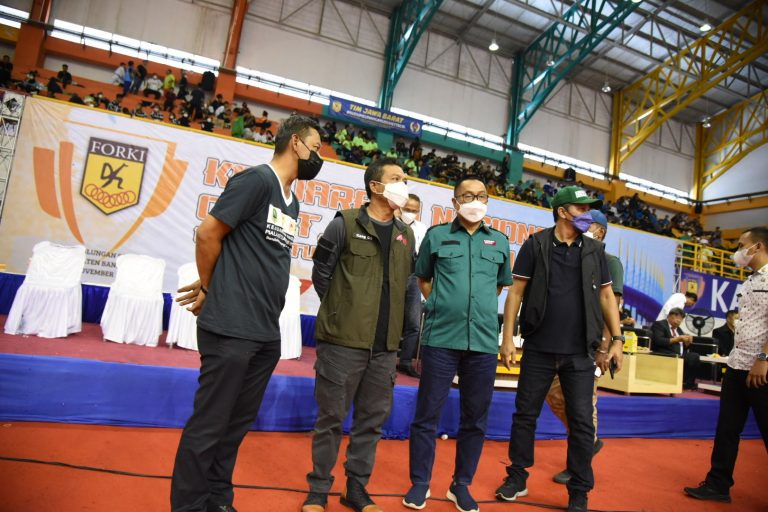 Bupati Bangga Si Jalak Harupat Jadi Tuan Rumah Kejurnas Karate