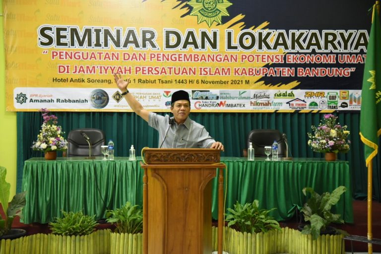 Bupati Minta Kolaborasi UMKM PD Persis dengan Ekraf Kab Bandung