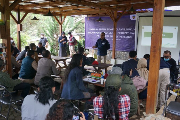 Geodipa Sosialisasi Pembukaan Lahan IPPKH Patuha 2