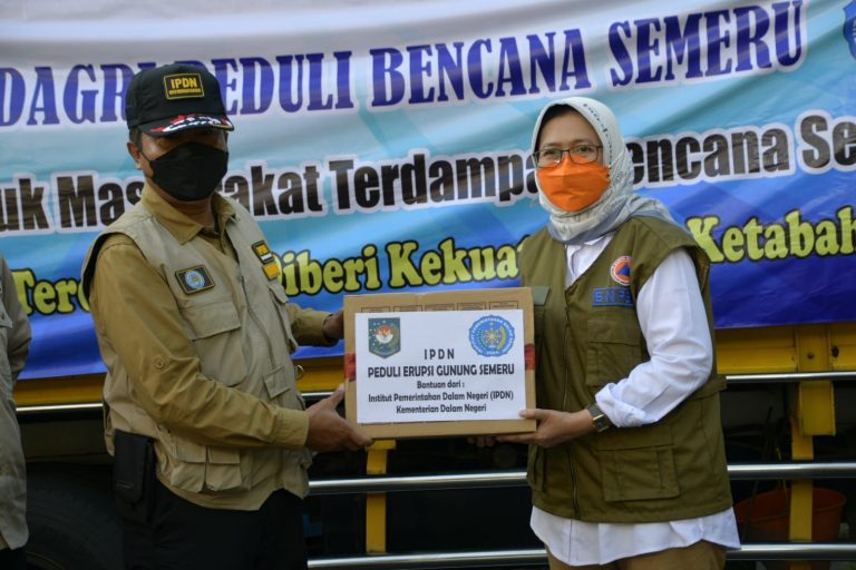 IPDN Peduli Semeru, Kirim Bantuan Langsung ke Lumajang