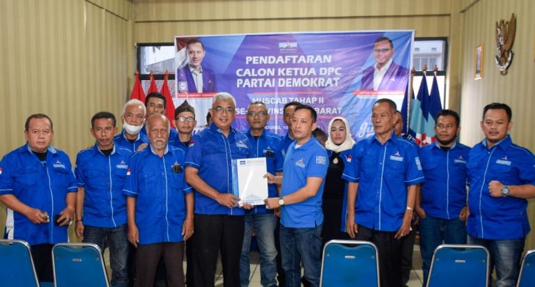 AHY Tunjuk Saeful Bachri Jadi Ketua DPC Demokrat Kab Bandung