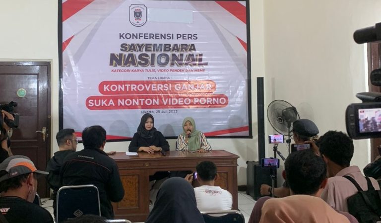 Wanita Perisai Gelar Sayembara Nasional Bertema Kontroversi Ganjar Pranowo Soal Video Porno