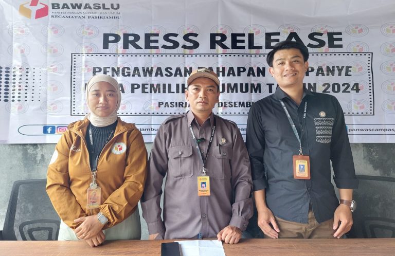 Jajaran Panwascam Pasirjambu Belum Temukan Adanya Indikasi Pelanggaran di Masa Kampanye