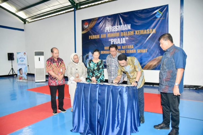 IPDN Dirikan Pabrik Air Minum Kemasan “Praja”
