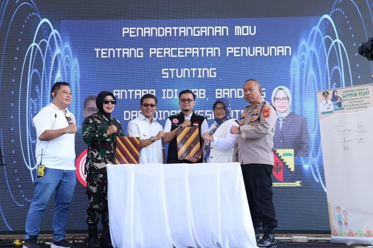 Hari Bakti IDI, Bupati Bandung Ajak Semua Pihak Berkolaborasi Percepat Penurunan Stunting