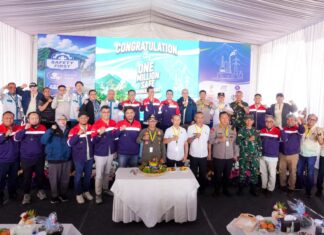 Satu Juta Jam Kerja Selamat, GDE Jaga Zero Accident hingga PLTP Patuha Unit 2 Beroperasi