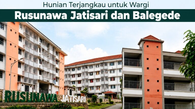 Pemkab Bandung Dorong Hunian Terjangkau, Rusunawa Jatisari dan Balegede Jadi Pilihan