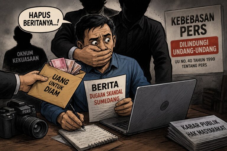 Dugaan Intervensi Pemberitaan Kasus Sumedang, Wartawan Mengaku Ditawari Imbalan